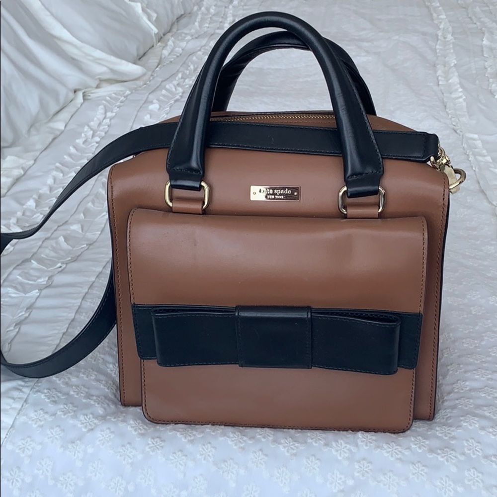 RARE ♠️ Kate Spade Little Kennedy Bow Bridge Bag